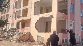 Edremit'te okul binalarında güçlendirme çalışmaları sürüyor