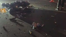 Elazığ'da motosiklet otomobile arkadan çarptı: 1 yaralı