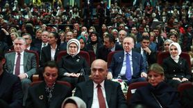 Erdoğan: "Kadına el kaldıranın eli de, vicdanı da kararmıştır"