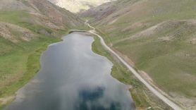 Erek Dağı eteğindeki Antik Urartu Barajı (Toni-Gölardı Göleti) tamamen kurudu