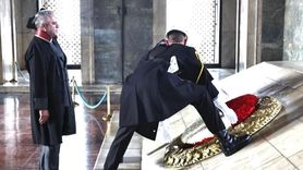 Erzurum Barosu Anıtkabir’de Atatürk’ü andı