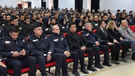 Erzurum'da 'Ailemle Güvendeyim' kapsamında 712 polis adayına eğitim verildi
