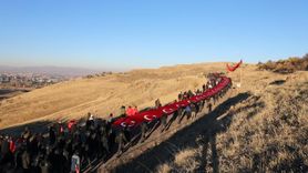 Erzurum'da Aziziye Savunması Yürüyüşü