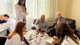 ESOGÜ öğrencilerinden huzurevinde beceri geliştirme etkinliği