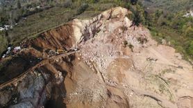 Fatsa’daki taş ocağı göçüğünde arama çalışmaları risk nedeniyle durdu