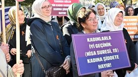 Gaziosmanpaşa 25 Kasım'da kadına yönelik şiddete karşı tek yürek oldu
