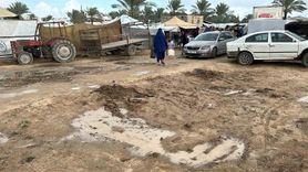 Gazze'de şiddetli yağış çadırları su altında bıraktı, insani kriz derinleşti