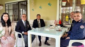 Gömeç'te Kıbrıs Gazisine Vefa Ziyareti