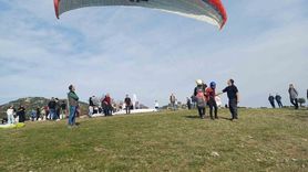 Gürsu'da yanan ormanlar için gökyüzünden tohum atıldı