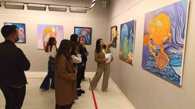 Güzel Sanatlar Fakültesi Öğrencileri SANKO Sanat Galerisi'ni Ziyaret Etti