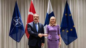 Hakan Fidan ve Elina Valtonen Helsinki'de Buluştu