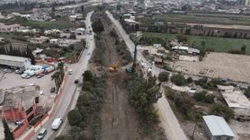 Hatay'da Büyükdalyan'a 10 metrelik köprü inşaatı başladı