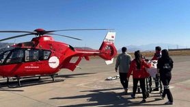 Helikopter Ambulansla Elazığ'a Taşınan 16 Yaşındaki Hasta