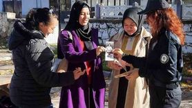 İhsaniye'de kadına yönelik şiddetle mücadele eğitimi ve KADES tanıtımı