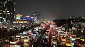 İstanbul’da akşam trafik yoğunluğu yüzde 89’a ulaştı