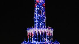İzmir Kültür Yolu Festivali'nde Dijital Sanat Gösterisi