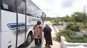 Kağıthane Belediyesi'nden Ücretsiz Mezarlık Servisleri