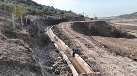 Kahramanmaraş’ta 5 bin 600 metre yeni sulama kanalıyla 9 bin 860 dekar araziye can suyu