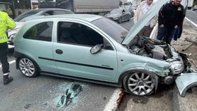 Kapaklı'da Trafik Kazası: Hafif Ticari Araç ve Otomobil Çarpıştı