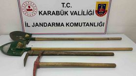 Karabük'te İzinsiz Kazı Yapan 3 Kişi Suçüstü Yakalandı