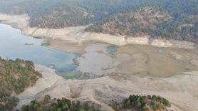 Karaçomak Barajı'nda Su Seviyesi Yüzde 10'a Düştü