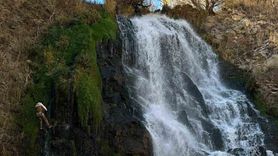 Kars’ta 100 Dağcının Susuz Şelalesi Yürüyüşü