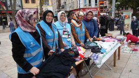 Kastamonu'da Gazze İçin Hayır Çarşısı Kuruldu