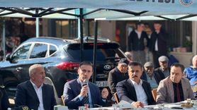 Kaymakam Gün ve Başkan Kırgöz Kabakum Mahallesi'nde 16. Halk Günü Toplantısını Yaptı