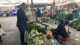 Kaymakam Turgay İlhan Çarşamba Pazarı'nı Gezdi