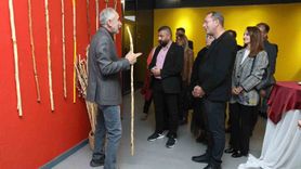 Kayseri Büyükşehir Sanat Galerisi'nde Ahşap Geri Dönüşüm Sergisi