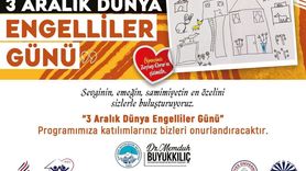 Kayseri'de 3 Aralık Dünya Engelliler Günü için farkındalık programı