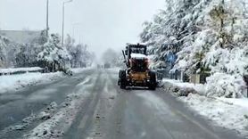 Kayseri'de Mevsimin İlk Karı — Karla Mücadele Ekipleri Teyakkuzda