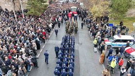 Kayserililer Şehit Hava Pilot Binbaşı Nihat İlgen'i Uğurladı