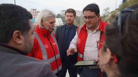 Keloğlan Parkı’ndaki atıl alanlar modern sosyal alanlara dönüşüyor