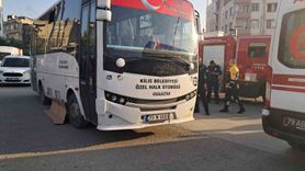 Kilis'te Otobüs Kazasında Yaya Hayatını Kaybetti