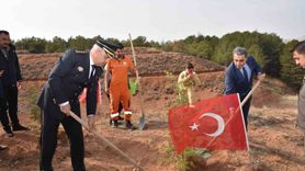 Kırşehir'de Şehitler Anısına 500 Fidan Toprakla Buluştu