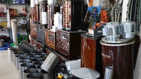 Kırşehir Uzun Çarşı’da soba ve kova satışları artıyor