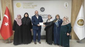 Kütahya'da Kur’an Kursu Öğrencilerinden 129 Kur’an Bağışı