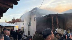 Kütahya'da Yangın Felaketi: İki Ev ve Bir Ahır Yok Oldu