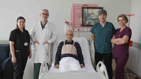 Malatya'da tek ameliyatta miksoma çıkarıldı ve üç damarlı bypass yapıldı