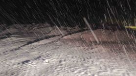 Malatya kırsalında kar yağışı etkili oldu