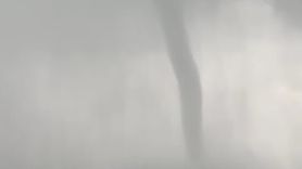 Marmaris'te denizde dev hortum oluştu