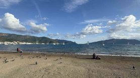 Marmaris'te güneşli günler: Sahiller doldu taştı