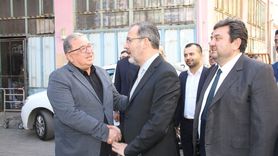 Mehmet Muharrem Kasapoğlu'nun Kula Esnaf ve Sanatkârlar Odası ziyareti