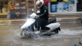 Menteşe'de sağanak ve dolu hayatı olumsuz etkiledi
