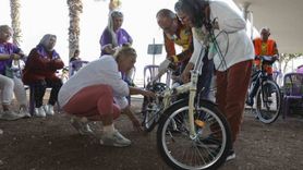 Mersin'de Kadınlar İçin Ücretsiz Bisiklet Eğitimi