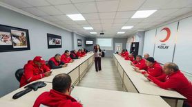 Muş’ta Kızılay ekipleri dört günlük afet yönetimi eğitimi ve saha tatbikatı düzenledi