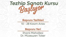 Niğde'de Tezhip Sanatı Kursu İçin Başvurular Başladı