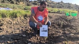 Öğretmenlerden Başöğretmen Atatürk Hatıra Ormanı'na fidan