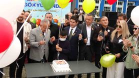 Ordu'da lösemiyi yenen Mirza için okulunda balonlu kutlama